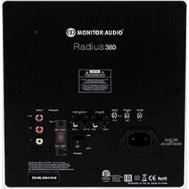 Сабвуфер Monitor Audio Radius Series 380 High Gloss Black